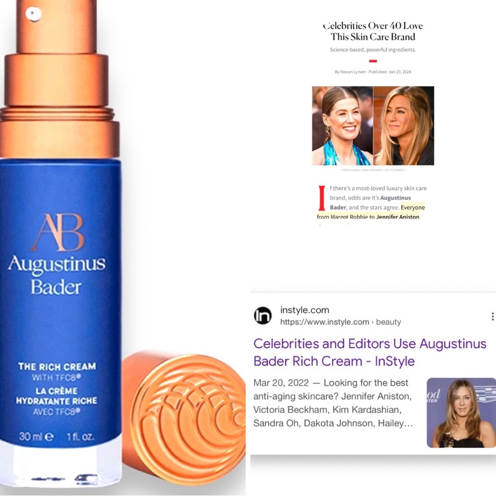 🎉HP🎉✨NWB✨ The Rich Cream w/ TFC8® Face Moisturizer | Augustinus Bader | 1 FlOz